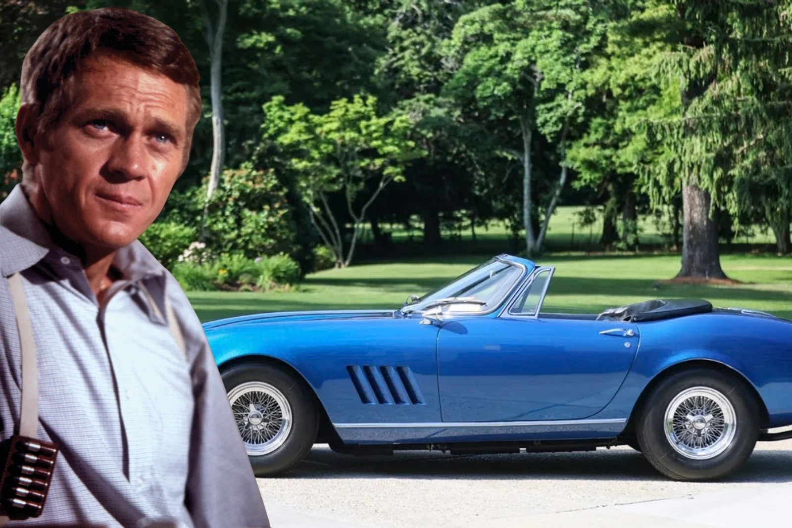 Steve McQueen'in ilk sahibi olduğu nadir Ferrari açık artırmaya çıkıyor
