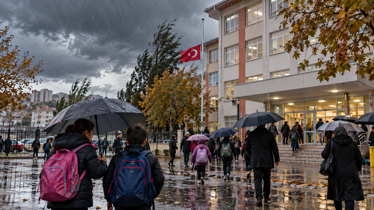 Mersin ve Marmara'da sağanak uyarısı sonrası okulların durumu takip ediliyor