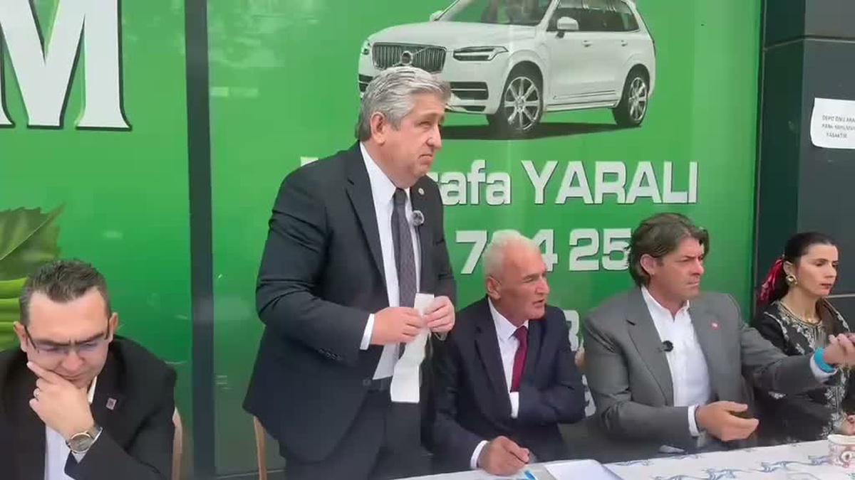 Murat Çan Ayvacık'ta fındık üreticilerinin sorunlarını gündeme getirdi