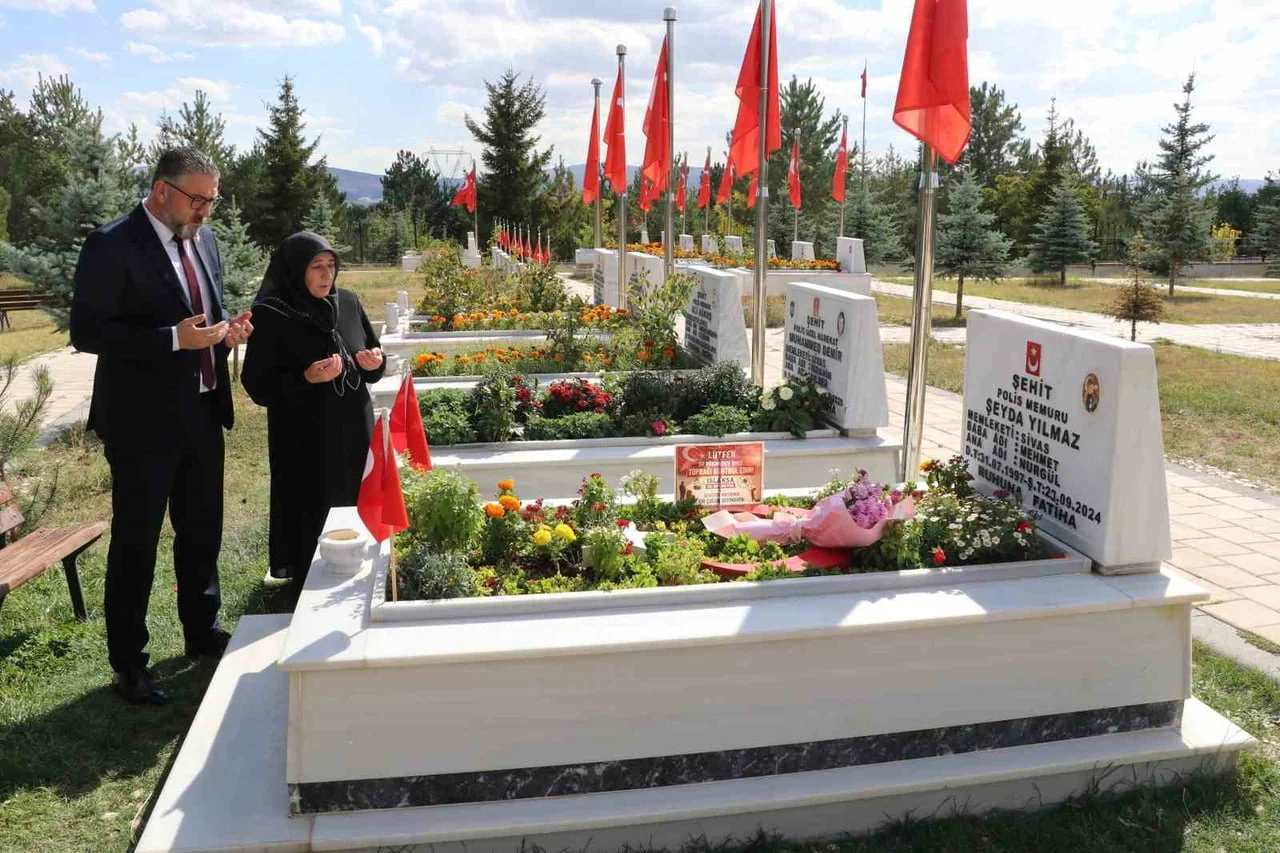 Şehit polis memuru Şeyda Yılmaz Sivas'ta anıldı