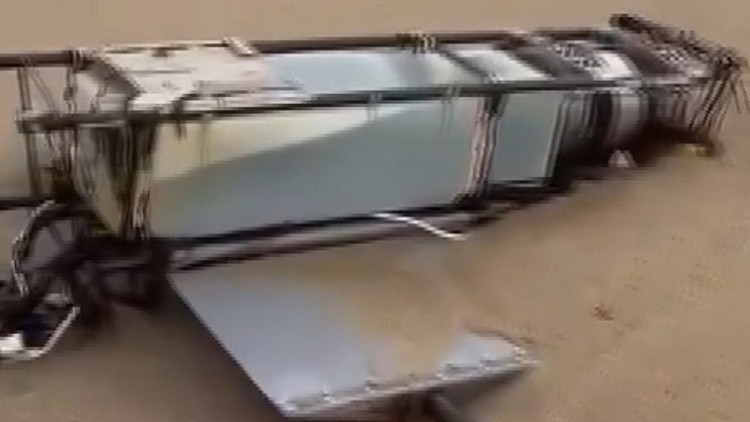 Arnavutköy sahilinde bulunan İHA parçaları kontrollü şekilde imha edildi