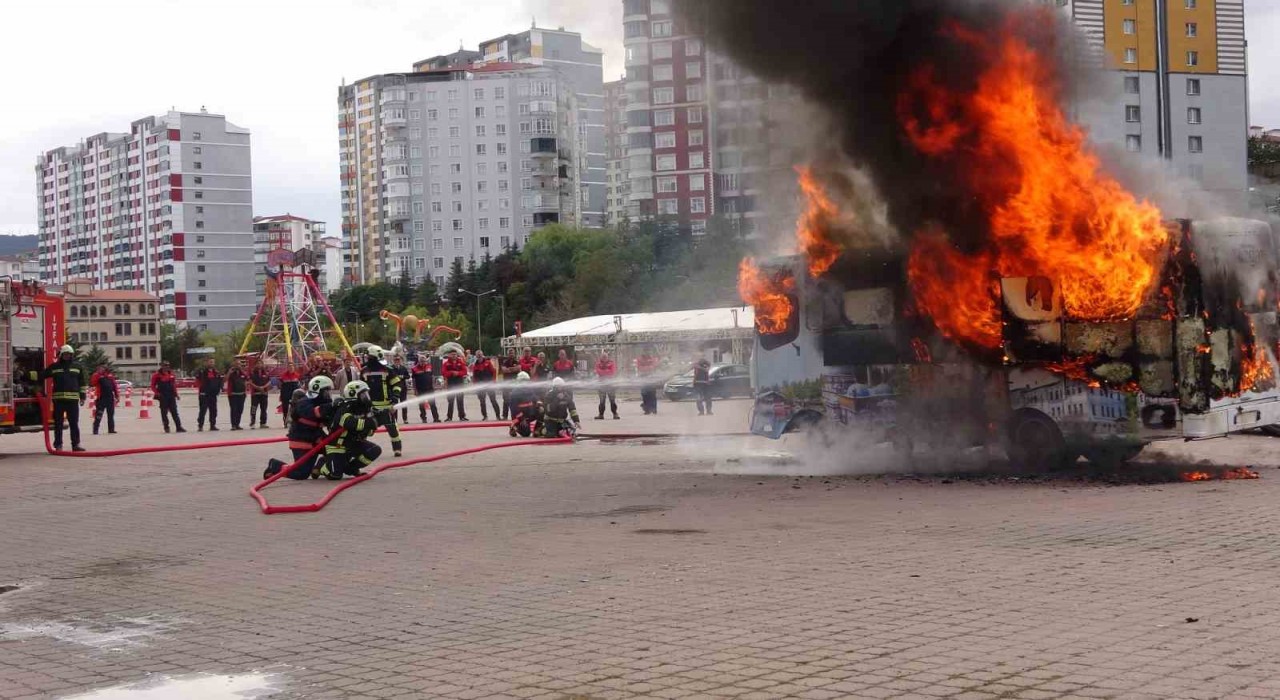 Yozgat itfaiyesi yaz döneminde 776 olaya müdahale etti