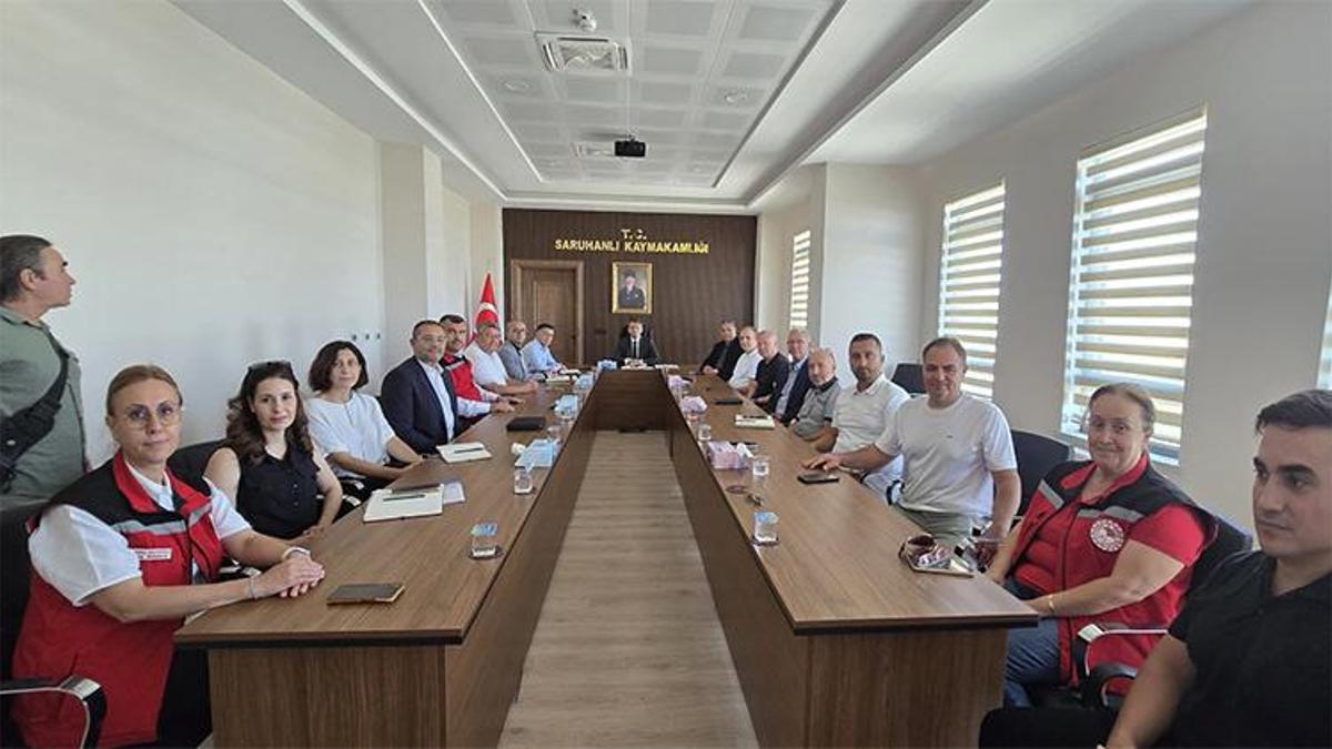 Saruhanlı'da tarımsal üretimi geliştirecek yeni projeler görüşüldü